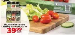 Food Lover's Market Salad dressing assorted offer