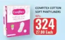 KitKat Cash and Carry Comfitex Cotton Soft Pantyliners offer