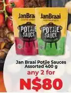 Food Lover's Market Potjie sauces offer