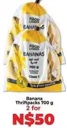 Food Lover's Market Lovers+ - banana thriftpacks offer