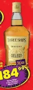 Shoprite Three ships - whisky select offer