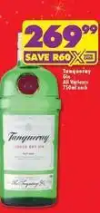Shoprite Tanqueray - gin offer