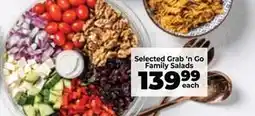 Food Lover's Market Grab 'n go family salads offer