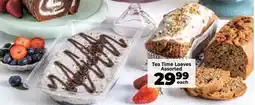Food Lover's Market Tea time loaves offer