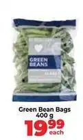 Food Lover's Market Green bean bags offer
