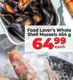 Food Lover's Market Shell - whole mussels offer