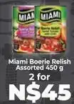 Food Lover's Market Miami - boerie relish assorted offer