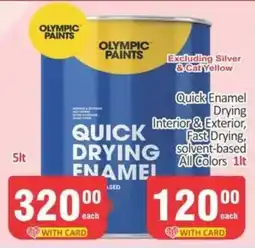 KitKat Cash and Carry Olympic Paints Quick Drying Enamel offer