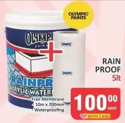 KitKat Cash and Carry Olympic Rainproof Acrylic Water offer