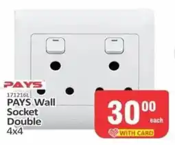KitKat Cash and Carry PAYS Wall Socket Double 4x4 offer