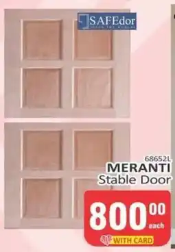 KitKat Cash and Carry SAFEcor Meranti Stable Door offer