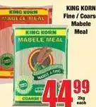 Boxer Mabele meal offer