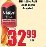 Boxer Still 100% fruit juice blend offer
