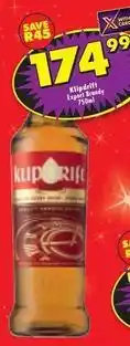 Shoprite Klipdrift - expert brandy offer