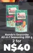 Food Lover's Market Nando's - all-in-1 seasoning offer
