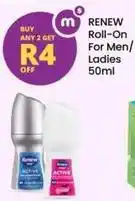 Shoprite Renew - roll-on offer