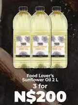 Food Lover's Market Sunflower oil offer
