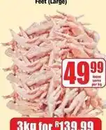 Boxer Chicken feet offer