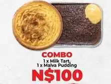 Food Lover's Market Milk tart, malva pudding offer