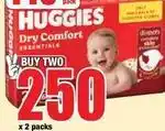 Boxer Huggies - dry comfort essentials offer