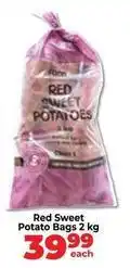 Food Lover's Market Red sweet potato bags offer