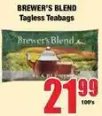 Boxer Tagless teabags offer