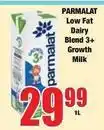 Boxer Parmalat - low fat dairy blend 3+ growth milk offer