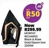 Shoprite Gold steam iron 2200w offer
