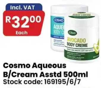 Cosmo Aqueous B/Cream Assorted