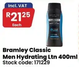 Africa Cash and Carry Bramley Classic Men Hydrating Ltn offer
