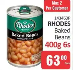 KitKat Cash and Carry Rhodes Baked Beans offer