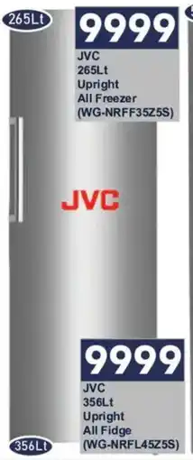 President Hyper JVC Upright All Freezer/ JVC Upright All Fidge offer
