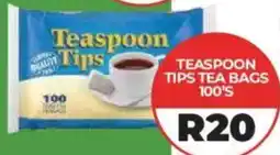 1UP Teaspoon Tips Tea Bags offer