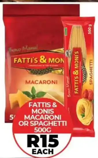 Fattis & monis macaroni or spaghetti