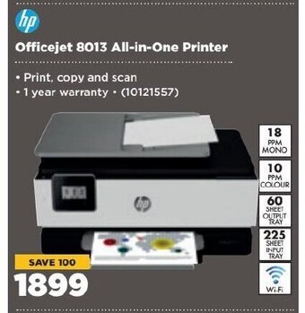 HiFi Corp Hp - Officejet 8013 All-in-one Printer offer