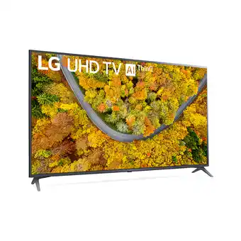Incredible Connection LG 75-inch 4K Smart UHD AI TV (75UP7550) offer