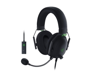 Razer Blackshark V2 Hyperclear Cardioid mic with USB sound card