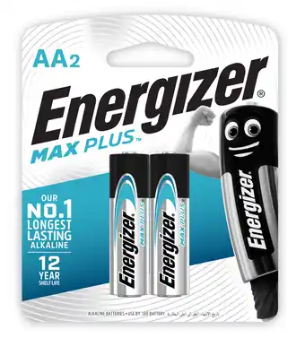 Incredible Connection Energizer Max Plus AA 2 Pack offer