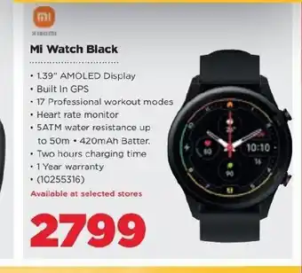 HiFi Corp Mi - Mi Watch Black offer