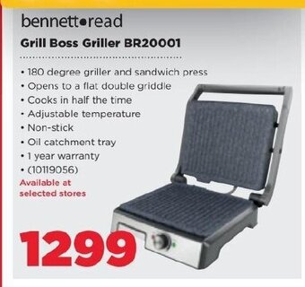 HiFi Corp Bennett Read Grill Boss Griller BR20001 offer
