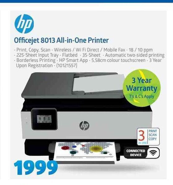 Hp Officejet 8013 AllinOne Printer offer at Incredible Connection