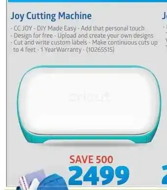 Incredible Connection Cricut - Joy Cutting Machine offer