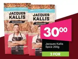 Save Jacques Kallis Spice offer
