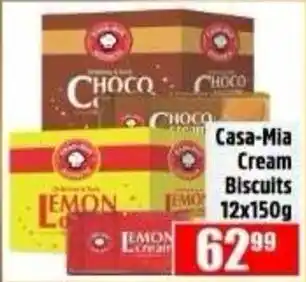 Casa-Mia Cream Biscuits