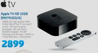 Apple Tv HD 32GB (MHY93SO/A)