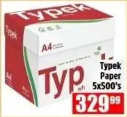 Devland Cash And Carry Typek Paper offer