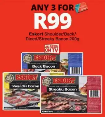 Eskort Shoulder/Back/Diced/Streaky Bacon
