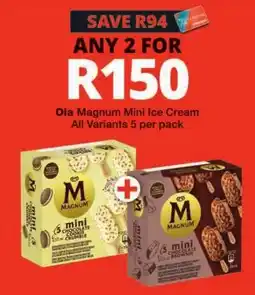 Checkers Ola Magnum Mini Ice Cream offer
