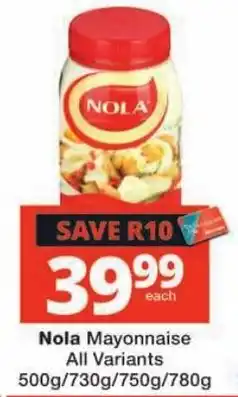 Checkers Nola Mayonnaise offer