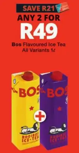 Checkers Bos Flavoured Ice Tea offer